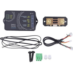 Battery Monitor, ABS Brass Material KL110F Volt Amp Capacity Power Meter Tester Voltmeter Ammeter Test Tool