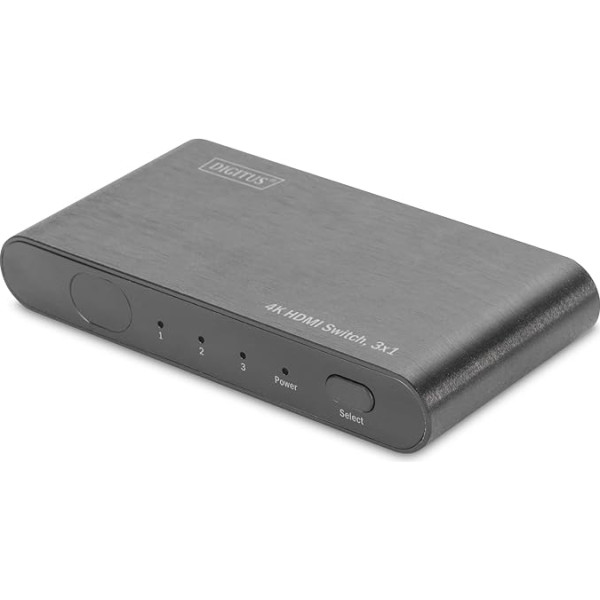 Assmann Digitus 45316 UHD HDMI Switch Black