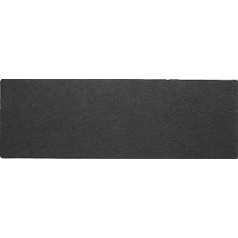 oKu-Tex Kitchen Runner, Kitchen Rug, Plain, Anthracite, Robust, Can be Cut to Size, Non-Slip, 100% Polyamide Needle Felt, 61 x 180 x 0.6 cm, 4010000