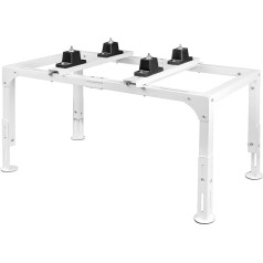 Eastrexon Mini Split Stand, Adjustable Anti-Vibration Mini Split Floor Stand, AC Stand, Heavy Duty with 400LB Load Capacity, for 24,000-36,000 BTU Ductless