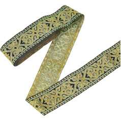 SUPERFINDINGS Ethnic Style Vintage Embroidered Woven Jacquard Ribbon 2