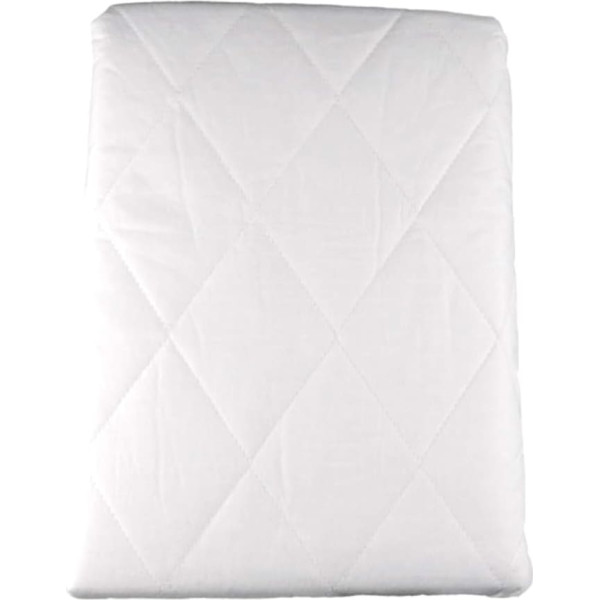 The House Of Emily 200 TC Perkal Kaiser Größe (2,1 x 2,1 m) gesteppt Matratzenschutz