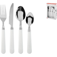 HOME Housewares, Stainless Steel and Plastic, White, Unica