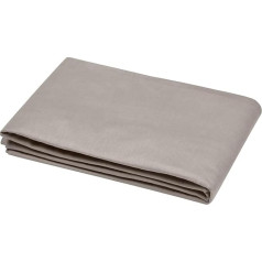 Lovely Casa - Duvet Cover - Size 140 x 200 cm - 100% Cotton Oeko-Tex Certified - Linen Colour - Eden Model - Bed Linen for Home - Soft and Comfortable - Ideal for Single Bed - Unisex