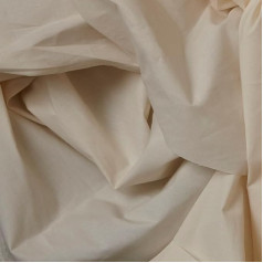 Kt KILOtela - Sample Fabric Testing Pattern Sewing Craft Cotton 300cm Length x 280cm Width Ecru Beige - 3 Metres