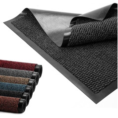 BLADO Door Mat Barrier Mat Non-Slip Rubber Mats Weight Heavy Duty | Door Mats, Kitchen Rug, Dirt Trapper Mat, Entrance Rug, Shoe Scraper, Super Absorbent Rug (60cm x 120cm,