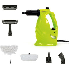 H2O XCL Hand Steam Cleaner - Multifunctional and Multi-Purpose System for Floors, Carpets, Windows, Upholstery, Kitchens and Bathrooms