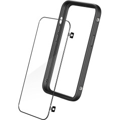 RHINOSHIELD RhinoBuff FPS Precision Kit Compatible with [iPhone 14 Pro Max] Gaming Controller Bumper Case with Matte Screen Protector, Buttons with Patented Technology for PUBG, Optimal Ventilation,