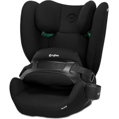 CYBEX Silver Pallas B2 i-Size, ISOFIX, Group 1/2/3 (9-50 kg), from approx. 15 months to 12 years, incl. cup holder, pure black