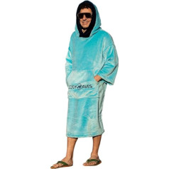 COSYWAVES Surf Poncho, Bath Poncho, Towel Poncho with Hood, Women, Men and Teenagers, Ultralight and Quick-Drying, Warm, Breathable