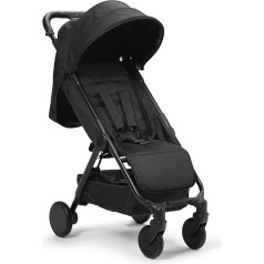 Elodie Details Mondo Stoller® Buggy from Birth to 4 Years (22 kg) - Reclining Position, One-Handed Folding and Control, Lightweight Cabin Size Pushchair - Black