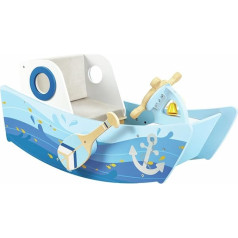Hape Rocking Boat Promotes Balance and Motor Skills from 12 Months