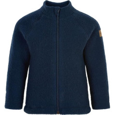 Mikk-line Walk Jacket, Oeko-Tex Standard 100, Baby Jacket with Zip for Baby and Children, 100% Mulesing-Free Merino Wool, for Girls and Boys, Reversible Cuffs