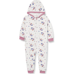 Fred's World by Green Cotton Baby Girls' Tangle Zip Bodysuit Base Layer
