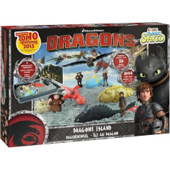 Crazy Magic Sand Megabox Kinetic Sand Set Indoor Sand Various Themes, Mega Set DRAGONS 54292