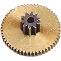 Motor Gear, Motor Pinion, Gear Motor Pinion, Module Pinion, Motor Pinion, Precision Gears, Miniature Copper Gears, 0.2/0.3/0.35 Modules Metal Gear Sets (0.3 m 10 Teeth + 0.2 m 54 Teeth) (0.3 m 1