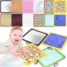 FNYUN 12 Piece Sensory Mat Toy Set