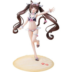 Good Smile Company Unisex Adult KDcolle Nekopara Chocolat Maid Swimsuit Various Scales 1:7 Plastic, Painted, Complete Figure, Multicoloured Ocean Tides One Size