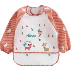 Baby Clothing Set Baby Comic Bib Long Sleeve Baby Red Waterproof Striped Wear Inverted Boys Out Party Clothes Winter Clothing Outfits Toddlers Warm Baby Set Clothing