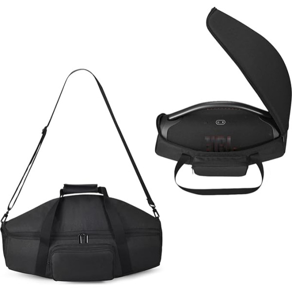 Carrying Case Compatible with JBL Boombox 2/JBL Boombox 3, Storage Box for JBL Boombox 3, Portable Bluetooth Speaker, Portable Travel Bag, (Black), black, Compact