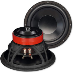 EMPHASER ESW-M10: Bass Speaker 25 cm with 200 Watt RMS, Powerful 10 Inch Subwoofer for Cars, Trucks and Motorhomes