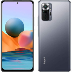 Xiaomi Redmi Note 10 Pro Smartphone 6 GB 128 GB 6.67 Inch 120 Hz AMOLED DotDisplay 108 MP Wide Angle Camera 5020 mAh (Type) NFC Dual SIM Card Grey [Versión en Español]