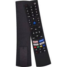 Bush Ersatz-Fernbedienung für Bush, Vestel & Nordmende Smart TV Fernbedienung (RC4391P) – keine Einrichtung erforderlich