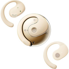 Open Ear Headphones Wireless Ear Hanging Bluetooth Headset Open Ear Earbuds Wireless Bone Air Conduction Conducting Headphones Bluetooth Bone Air Conduction Earbuds Earphones Skin Tone