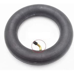 DEAVER 10X2,50 10x2,5 Rohr mit abgewinkeltem Ventilrohr des Ventils 0/45/90 Kinderwagen für Kinderwagen 10 Zoll (45 Grad)