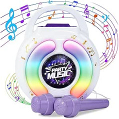 YYDeek Karaoke Machine Kids Portable Karaoke Toy with Microphone for Boys and Girls