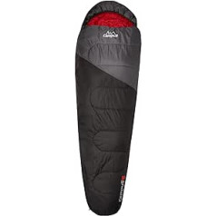 Campus Unisex Adult CUL702123200 Sleeping Bag, Black, One Size