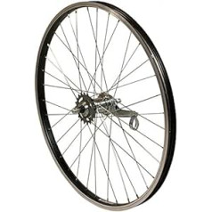 Redondo 24 Inch Rear Wheel 24 Inch Box Rim Black with 1 Speed Back Pedal Brake