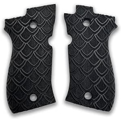 ZIB GRIPS For Beretta F 81 Handcrafted Walnut Dracaries Pattern R1 Pistol Grip