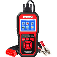Konnwei KW870 diagnostic meter, OBD2 scanner, battery tester