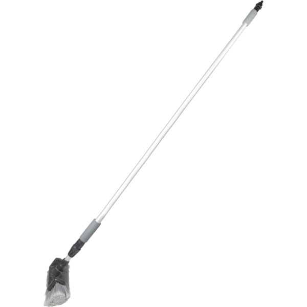 Flow brush with telescopic stick 141-240cm for car washing amio-02475