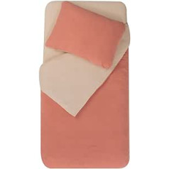DOMIVA - Bed Linen 75 x 120 cm + Pillowcase 35 x 45 cm, Terracotta / Cilloux