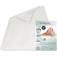 allsana hypo-allergenic blankets reference 155 x 220 cm allergy bedding anti mite encasing mite protection for house dust allergy
