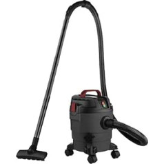 Mauk Wet/Dry Vacuum Cleaner Compact 1000 W 10 L Blow Function Black Vacuum Cleaner Blowing Function Push & Clean Industrial Vacuum Cleaner