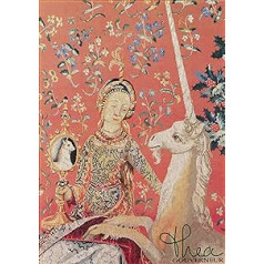 Thea Gouverneur - Cross Stitch Kit - Lady & Unicorn - Jobelan - 27 Count - For Adults - 2021