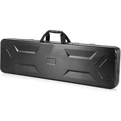 REMEK Outdoor Tactical Suitcase Fishing Rod Equipment Weapon Storage Box Firearms Tool Case Shoulder Case Handbag Safe Waterproof Travel Bag