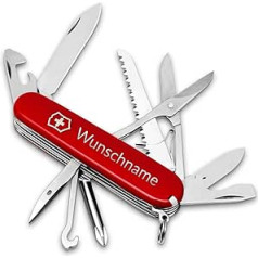 Victorinox Fieldmaster Pocket Knife with Engraving, Gift for Men for Birthday, Knife, Swiss Army Knife, Personalised I 15 Functions