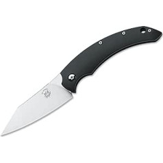 Fox Knives Compact Dragotac Black, Blade Length: 8 cm, 01FX047 Pocket Knife, FRN, One Size