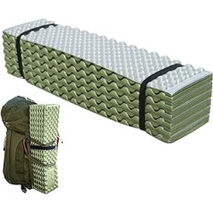 LOSOO Foldable Sleeping Mat, Moisture-proof Foam Beach Mat, Sleeping Mat, Camping Mat, for Camping, Hiking, Backpacking