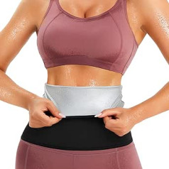 LODAY Waist Trimmer for Women Weight Loss Abdominal Trainer Sweat Trainer Neoprene Free Sauna Wrap