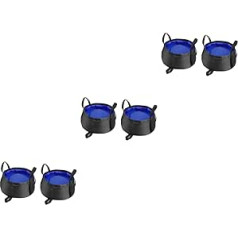 Kisangel 6 Stk Zusammenklappbarer Wasserbehälter Wäschewanne Zusammenklappbares Becken Eimer Waschen Waschbecken Reisen Wasserkocher Blase