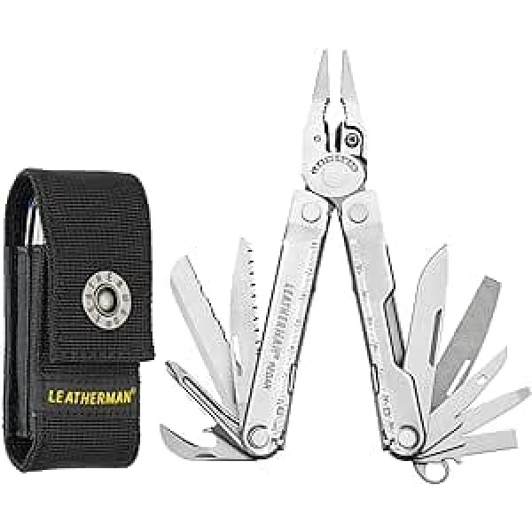 LEATHERMAN Rebar Compact Multi-Tool with 17 Essential Tools
