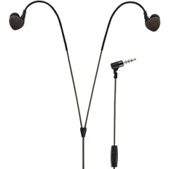 Boompods Sportpod Race In-Ear Headphones with Cable, IPX4 Protection, Sweat and Waterproof, Ideal for All Devices with 3.5 mm Jack/AUX in, Army Green