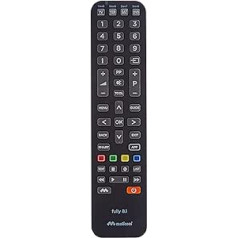 Meliconi Fully 8.1 Universal Remote Control 8 in 1 for TV, Decoder, Sky, DVD/Blu-ray, Multimedia Box + Iptv and More