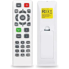 Aimdio RCX022 Projector Remote Control for BENQ TH681 W1070 W1080ST TW535 TW533 TH682ST TH535 TH530 MS527 MS524 MW529 MH530 Projector