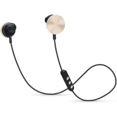 i.am+ BUTTONS Wireless Bluetooth Headset for Smartphones - Black/Gold